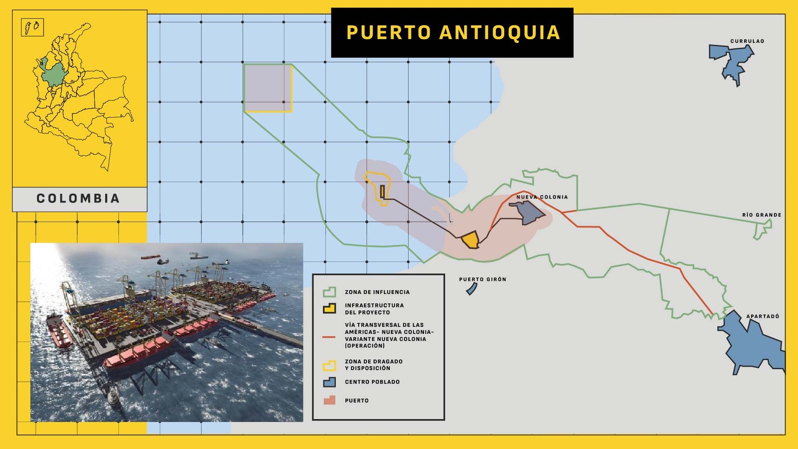 Mapa Puerto Antioquia